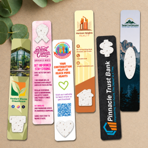 Seeded Paper Bookmark