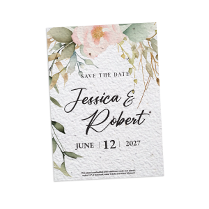 Direct Print Seeded Paper Invite/Post Card