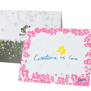 Direct Print Seeded Paper 5" x 7" Greeting Card