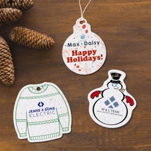 Seeded Paper Ornaments