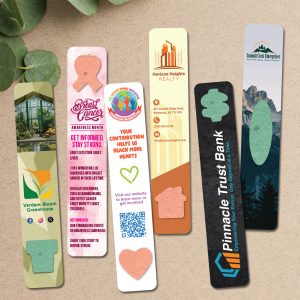 Seeded Paper Bookmark