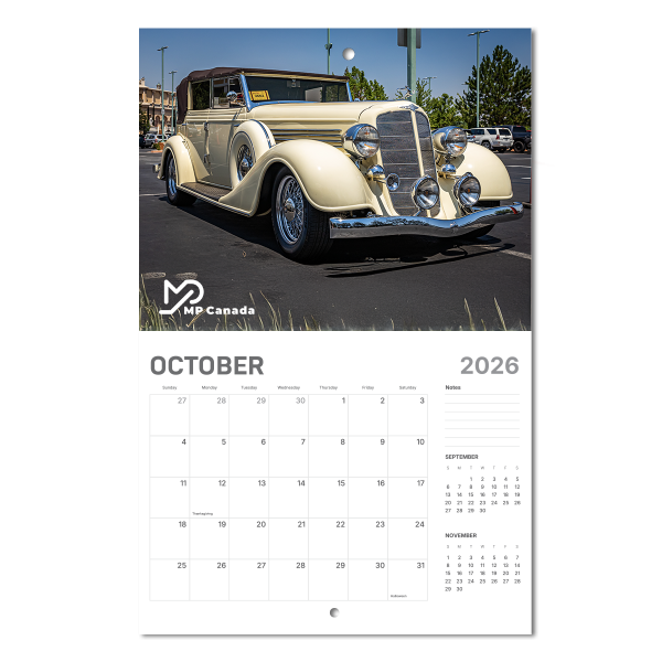 Appointment Stapled Wall Calendar - 12 Custom Images