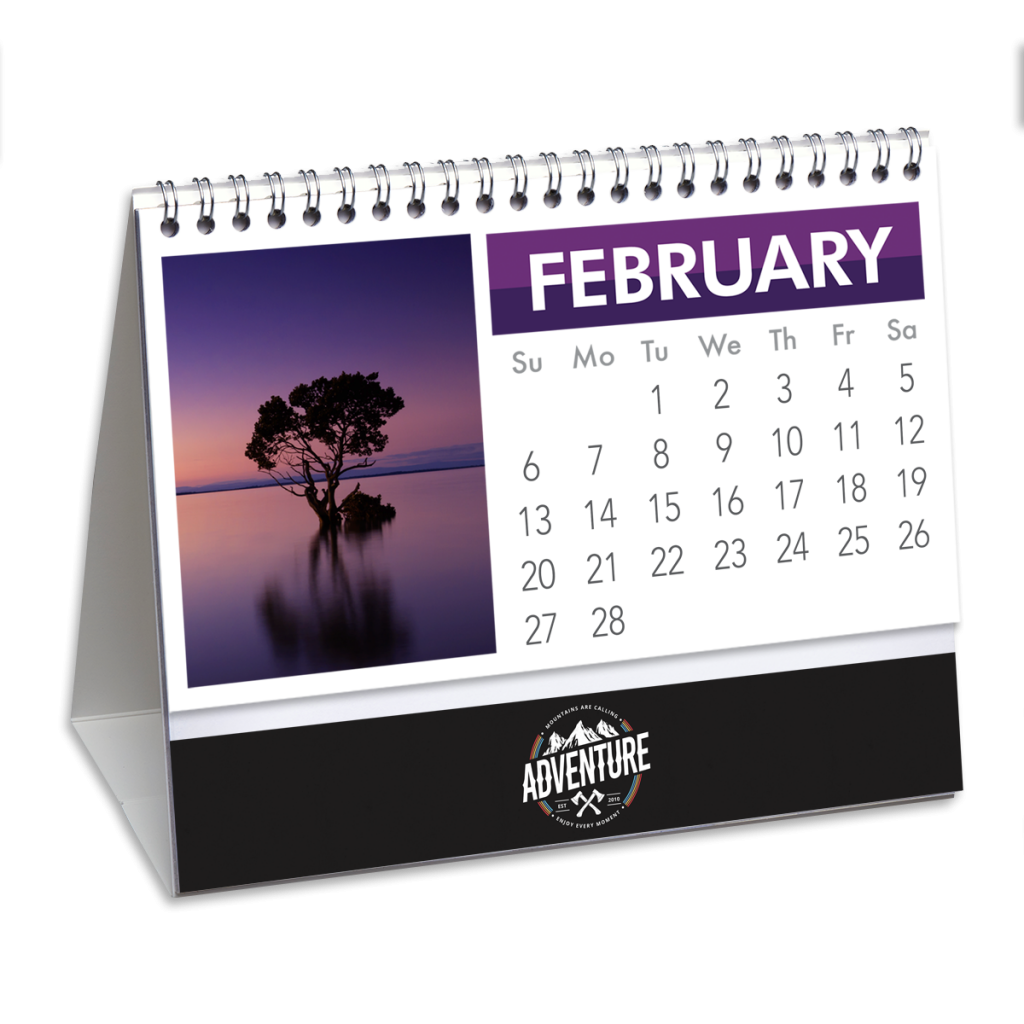 print photo desktop calendar