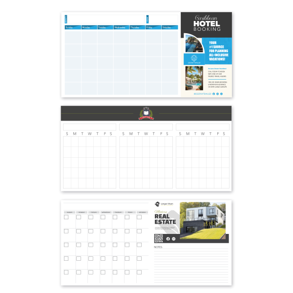 20" x 40" Perpetual Dry Erase Calendar