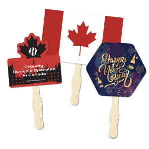 Custom Shape Hand Fans