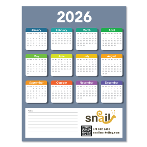 Wall Calendars - 8.5" x 11"