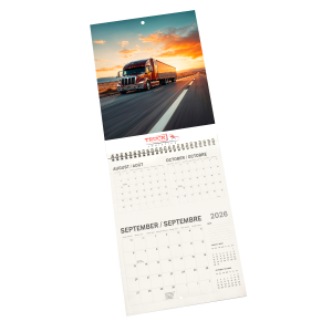 3 Month At A Glance Wall Calendar