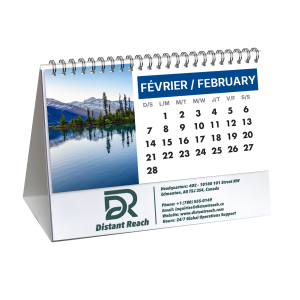 Paper Desk Flip Calendars - Custom