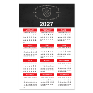 Wall Calendars - 11" x 17"