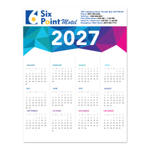 Wall Calendars - 8.5" x 11"