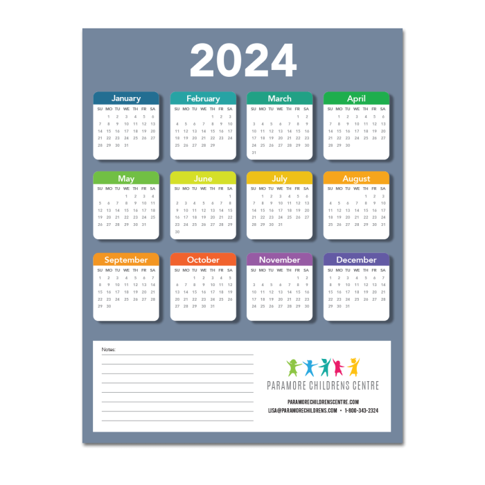 Wall Calendars 8.5" x 11" JayLine