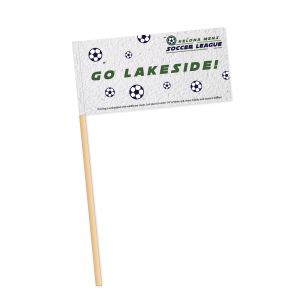 Seeded Paper Flags