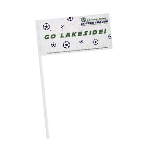 Seeded Paper Flags