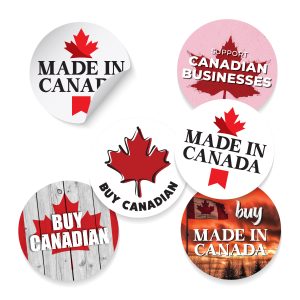 Stock Canada All-Purpose Vinyl Stickers