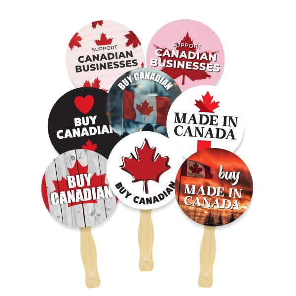 Stock Canada Hand Fans