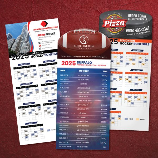 Sports Schedule Magnets