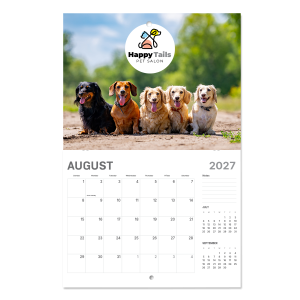 Appointment Stapled Wall Calendar - 12 Custom Images