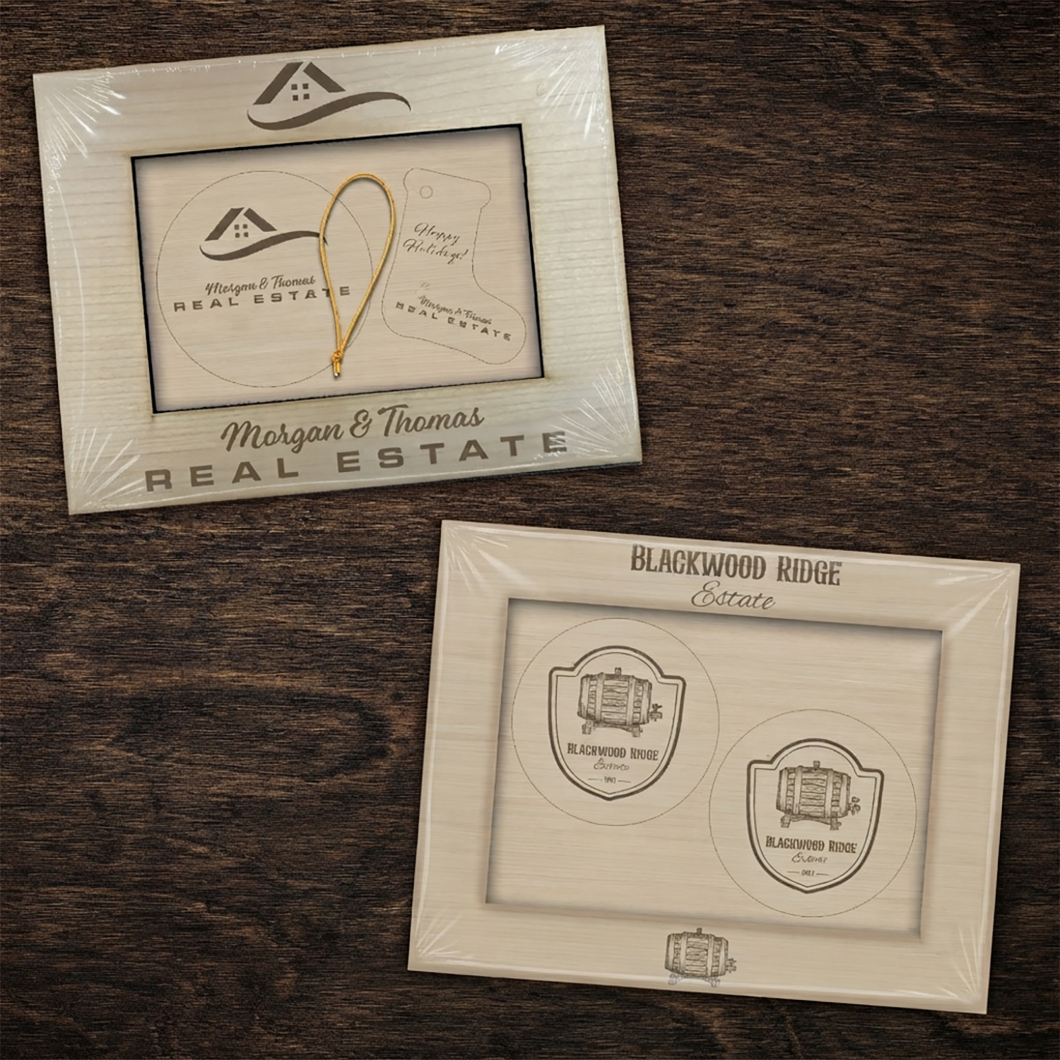 Thick Wood Photo Frame Gift Sets - Image 2