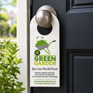 Direct Print Seeded Paper Door Hangers