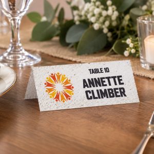 Seeded Paper Place Cards
