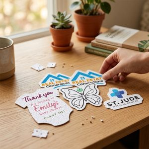 Direct Print Seeded Paper Custom Shapes