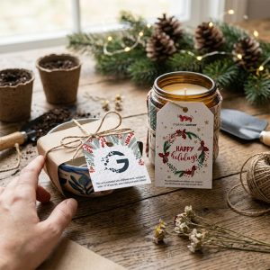 Seeded Paper Gift Tags