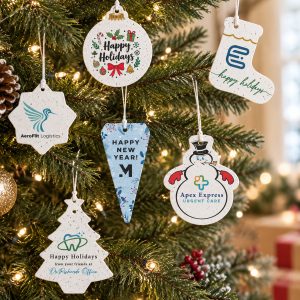 Seeded Paper Ornaments