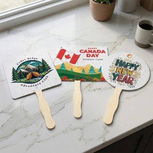 Seeded Paper Hand Fans